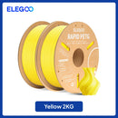 ELEGOO Rapid PETG Filament 1.75mm 1KG,High Speed 30-600mm/s 3D Printer Filament 1kg Fits for Most FDM 3D Printers