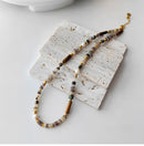 Modern Jewelry Brown Style Autumn Popular Natural Pearl Stones Necklace For Women Gift