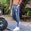 Jeans For Men Fashion Skinny Ripped Denim Trousers Biker High Quality Male Slim Casual Men's Pants Hip Hop Jogging jean homme