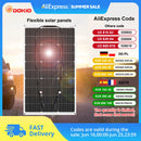 DOKIO 100W 200W 400W flexible solar panel monocrystalline silicon made in China 18V solar panel suitable for RV camping