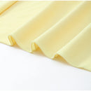 The Aurelian | Butter Yellow Mesh Strapless Pleated Evening Gown