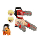 Chainsaws Man Denji Pochita Makima Power Movies Anime Building Blocks Mini Action Figures Bricks DIY Toys gifts for Children