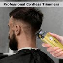 Kemei 90-5 Electric Hair Beard Trimmer for Men 7500 RPM Zero Gap Clipper DLC Blade Cordless Barber Finish Hair Cutting Machine