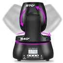 U'King 40W Beam Moving Head Light DMX512 RGBW Stage Light for DJ Concert Party Wedding Nightclub Professional Effect Lighting