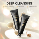 LAIKOU 24K Gold Snail Peel-Off Mask 3PCS Deep Cleansing Pore Tightening Blackhead Removal Detoxifying Facial Treatment 50g