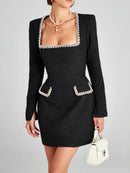 The 'Equinox' Backless Mini Dress