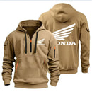 Men's Hoodies Motorcycle Jackets Honda Wings Logo Printed Sweatshirt Pullover Trendy Motorcycle Jackets for Autumn and Winter