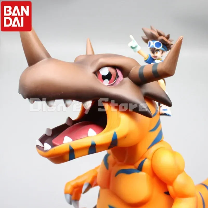 Digimon Adventure Agumon Evolve Greymon Archaeosaurus Evolution Tyrannosaurus Anime Figures Rex Toys Ornaments Birthday Gifts