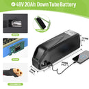 Bafang CAN 48V 500W Motor Brushless Mid Drive eBike Engine BBS02B BBS02 Electric Bicycle Conversion Kits 20Ah Lithium Battery