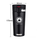 HOT Premium Travel Coffee Mug Stainless Steel Thermos Tumbler Cups Vacuum Flask thermo Water Bottle Tea Mug Thermocup