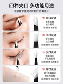 Stainless Steel Black Eyebrow Tweezer with Slant and Flat Point Beauty Tools for Eyelash Tweezer & Ingrown Hair Removal