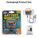 QUICKLYNKS BM6 Wireless Bluetooth 4.0 12V Battery Monitory with Car Battery Health Check APP Monitoring Battery Tester