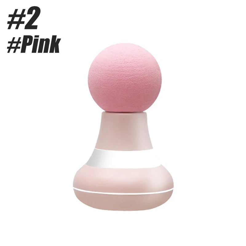 Mini Electric Handheld Massager Wand,Powerful 6 Speed Vibration Modes,Cordless Handheld,Suitable for Shoulder and Back Massage