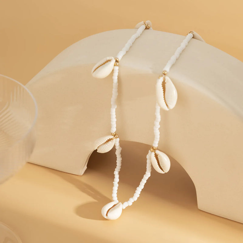 Boho Imitation Pearl Shell Body Chains Sexy Waist Beads Belly Belt for Women Beach Bikini Body Jewelry Y2K Accessories Wholesale