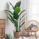 80cm Living Room Garden Wedding Decor Faux Banana Tree Fake  Plant Large Artificial Palm Home Decoration