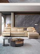 Tech Smart Electric Reclining Sofa Set Functional Genuine Leather Sofa Cama L Shape Sectional Couch Theater Seats Convertible