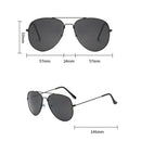 Herren Damen Trendy Pilotenbrille Vintage UV400 Schutz Sonnenbrille Reisebrille Reiten Wandern Sonnenbrille Gafas De Sol