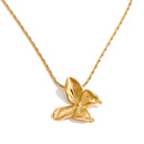 NiNice Stainless Steel Small Butterfly Pendant Necklace for Women New Arrivals Popular Charm Jewelry Wholesale