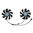 2Pcs/Set,PLA09215B12H,GA92S2H,GPU Cooler,Video Cooling Fan,For Nvidia Laptop Chip RTX 3070M 8G,For JIESHUO Notebook RTX3070M 8G