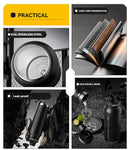 1L Insulated Cold Water Bottle Thermos Stainless Steel Tumbler Qutdoor Sports Handle Vacuum Flasks Double Wall Cup