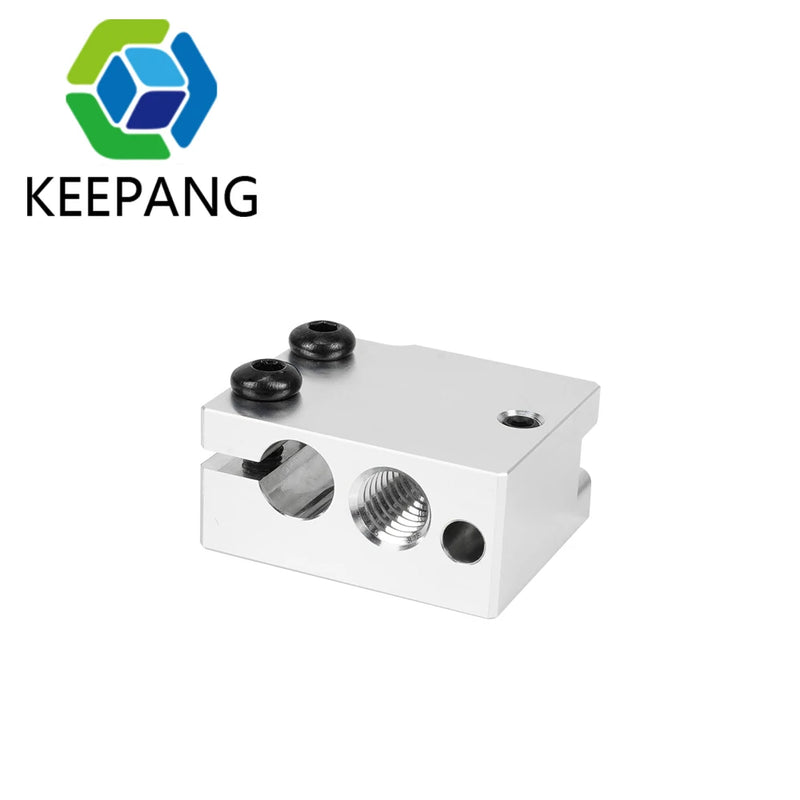 1pcs High Quality Volcano Copper Heater Block Upgrade PT100 Aluminum Heating Block for E3d Volcano Hotend 3D Printer Parts