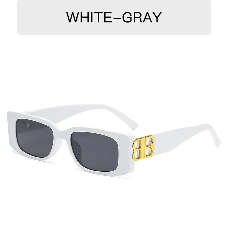 New Fashion Square Sunglasses Outdoor Women Men Small Frame Sunscreen Sunglasses Sun Shade Glasses UV400 Eyewears