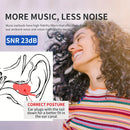 HUAK Reusable High Fidelity Concert Silicone Ear Plugs for Noise Cancelling Musicians Motorcycles Sleeping Work, Study, Swim