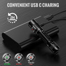 New Sofirn SP31 V3.0 Tactical LED Flashlight with Dual Switch USB C 18650 Rechargeable Power Indicator 6000K 5000K Torch