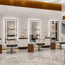 LUVODI Large Illuminate Mirror Bathroom Double Sink Mirror Full Length Dressing Salon Mirror with 3 Color Lights Dimming