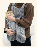 The Kitten Purse | Hands-Free Cat Carrier Apron with Winter Pocket
