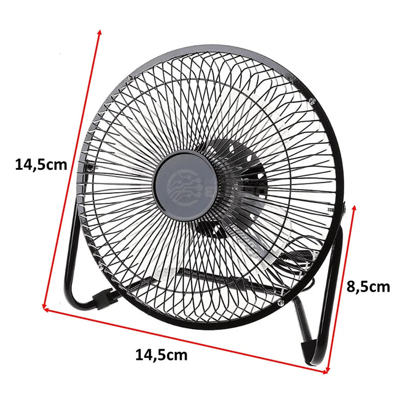 Mini Portable Table Usb Fan Ultra Silent Tilt Adjustment DS9443
