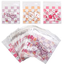 100-300Pcs Easter Cellophane Treat Bags Self-sealing Candy Cookie Bag Cute Little Bear and Bunny Pattern Opp Bag Party Favors
