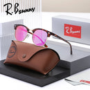 RBsunny Classic Polarized Sunglasses Men Women Retro Half Frame UV400 Glasses Male Popular Anti-glare Travel Driving Eyewear