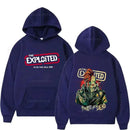 Hoodies THE EXPLOITED Theme Singer Graphic Printing Clothing Hooded Hip Hop Casual Unisex Autumn Winter Fleece Sweatshirts