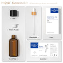 HIQILI 100ML Fenchel Ätherisches Öl, 100% Naturrein für Aromatherapie, Diffusor, Luftbefeuchter, Massage, Gewürz, Stressabbau
