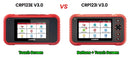 LAUNCH X431 CRP123E V3.0 Car OBD2 Scanner, Free Update, Engine ABS SRS AT System Diagnostic Tool, 7 Reset for SAS/Brake/OIL/DPF