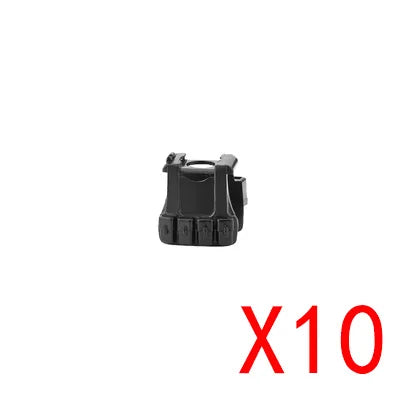 WW2 Military Building Blocks Mini Bricks Solider Figures Gifts Weapon Equipment Accessories USA Greman Vests Armor Toys For Kids