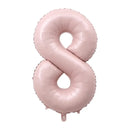 32/40inch Light Pink Blue number balloons Foil Balloon Birthday Balloons Party Baloon 0 1 2 3 4 5 6 7 8 9 globos Balls