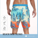 Summer men's hot selling beach pants, casual vacation printed men's pants, comfortable and breathable street clothing
