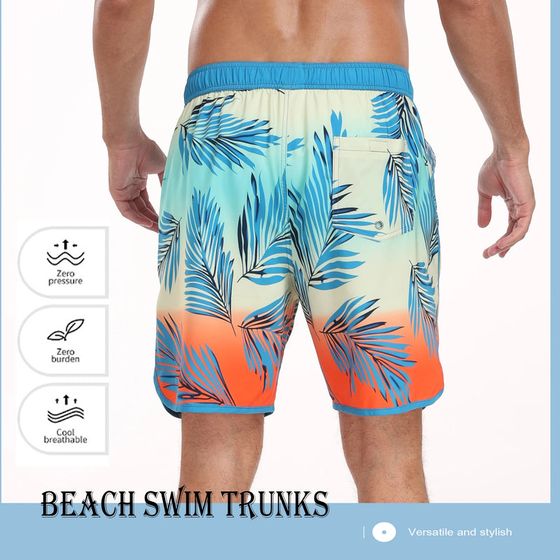 Summer men's hot selling beach pants, casual vacation printed men's pants, comfortable and breathable street clothing
