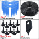 Greenhouse Drip Irrigation 4-way 3/5mm  Drip Arrow 2-way Transmitter Irrigation Watering System for Pot Garden Lawn 10set/20set