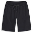 2024 Summer Men's Shorts Elastic Drawstring Shorts Joggers Loose Fitness Breathable Sports 5 Piece Solid Color Casual Pants