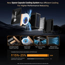 BMAX B5 A Pro AMD Ryzen7 5825U 5700U Processor AMD Radeon Graphics 16GB(Support Max 64GB) DDR4 512GB NVMe SSD Windows 11