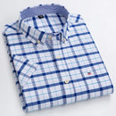 The Merchant | 100% Cotton Oxford Shirt, Short Sleeve