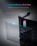 【Free Local Warehouse】Yottamaster 5-Slot RAID External Hard Drive Enclosure 2.5" 3.5" SATA HDD/SSD Enclosure with RGB Silent Fan
