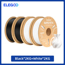 ELEGOO Rapid PETG Filament 1.75mm 1KG,High Speed 30-600mm/s 3D Printer Filament 1kg Fits for Most FDM 3D Printers