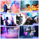 Datewink 700W Smoke Fog Machine 9LEDs RGB Stage Lights Effect Remote Control Fogger Ejector For Disco DJ Christmas Party Wedding