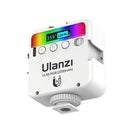 Ulanzi VL49 RGB Kamera Licht LED Video 2500K-9000K 800LUX Magnetische Mini Fülllicht 3 Cold Shoe 2000mAh Typ-C für Youtube