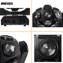 Beam 18x12W RGBW LED Stepless Rotating Angle Moving Head Light DJ Disco Bar Ballroom Party Stage Effect Light