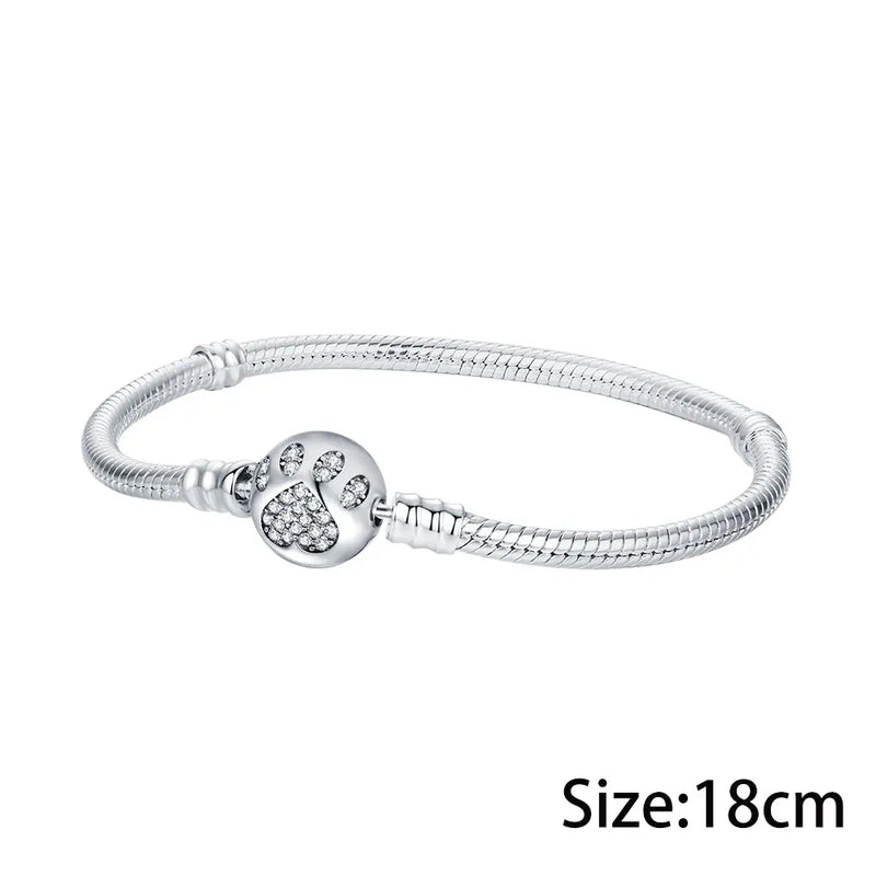 Hot Original Pendant S925 Sterling Silver Rabbit Charm Fit 3mm Bracelet Diy For Women Classic Easter egg beads Daily Gift Fine